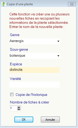 Recopie d'une fiche